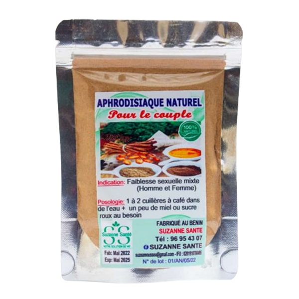 SUZANNE SANTE : APHRODISIAQUE NATUREL POUR LE COUPLE