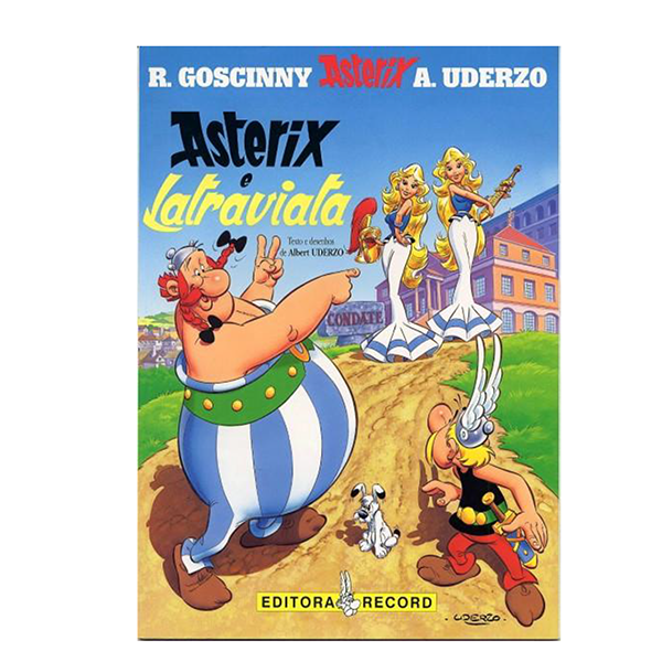 BD : ASTERIX ET LATRAVIATA