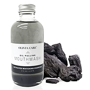 Bain de bouche à l'huile d'olive