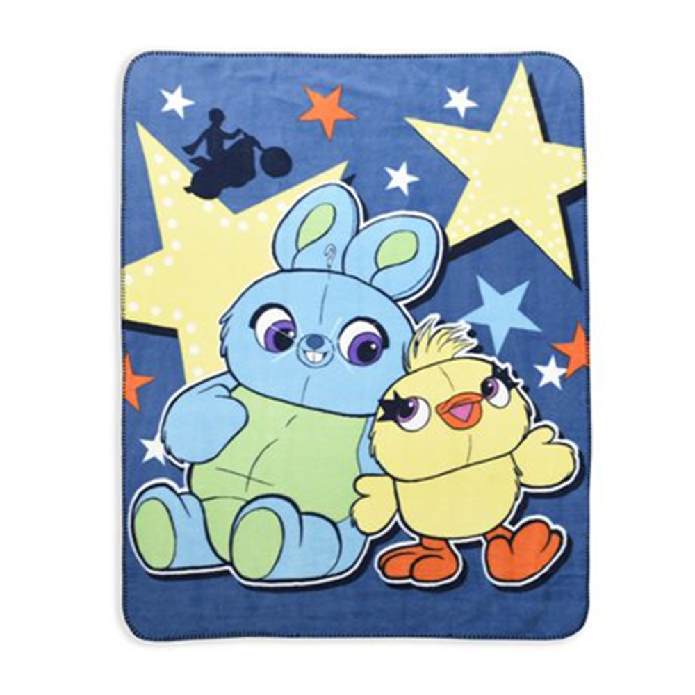 Couverture jete en molleton Toy Story 4 de Disney Pixar
