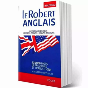 Dictionnaire le Robert Anglais Français
