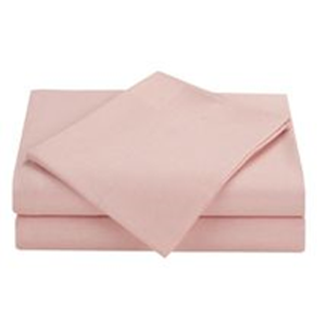 DRAP PLAT ROSE pour grand lit (229X259CM)