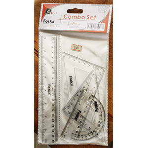 Ensemble géométrique 20cm