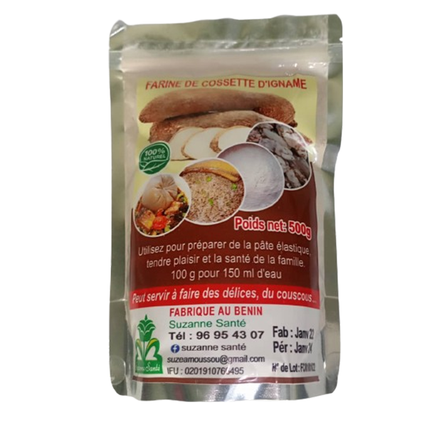 SUZANNE SANTE Farine de cossette d'igname (1kg)