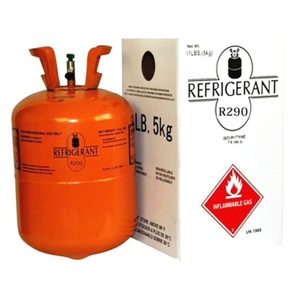 GAZ REFRIGERANT R290 DELTA LABEL (Bouteille DE 5KG)