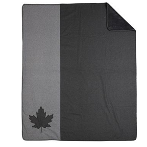 Jeté décoratif canadiana réversible (127cm x 152.4cm)