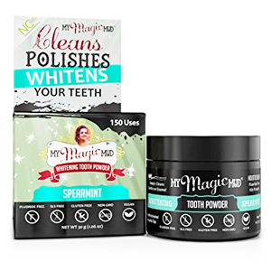 Poudre dentaire blanchissante menthe