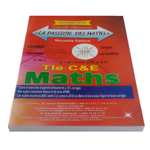 LA Passion des Maths Tle CE