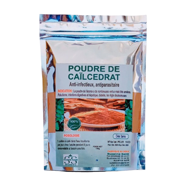 SUZANNE SANTE Poudre de caïlcédrat 100g
