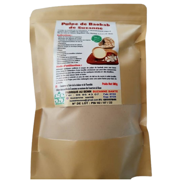 SUZANNE SANTE Pulpe de Baobab 500g