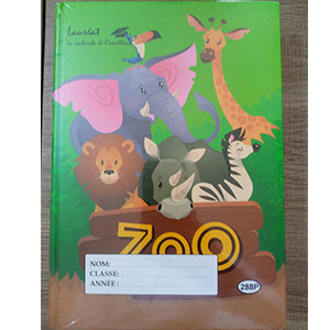 CAHIER TP LAUREAT CARTONNE 300P
