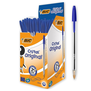 STYLO BIC CRISTAL ORIGINAL (UNITE - PAQUET)