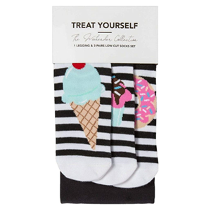 Ensemble de chaussettes et leggings treat yourself the weekender collection