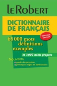 Dictionnaire le Robert 65 000 mots VERT