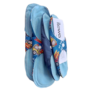 ILEWA Kit Serviette Hygiénique en Bambou