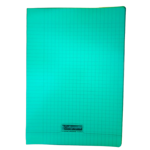 CAHIER A4 CALLIGRAPHE COUVERTURE PLASTIQUE LIGNE 8000 100P