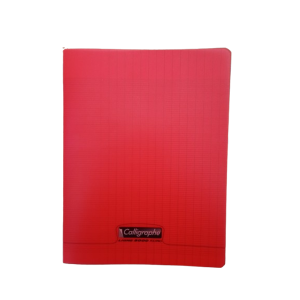CAHIER CALLIGRAPHE COUVERTURE PLASTIQUE LIGNE 8000 100P